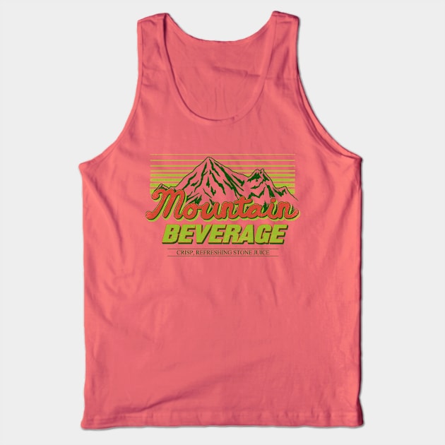 Mountain Beverage Tank Top by Hillary White Rabbit